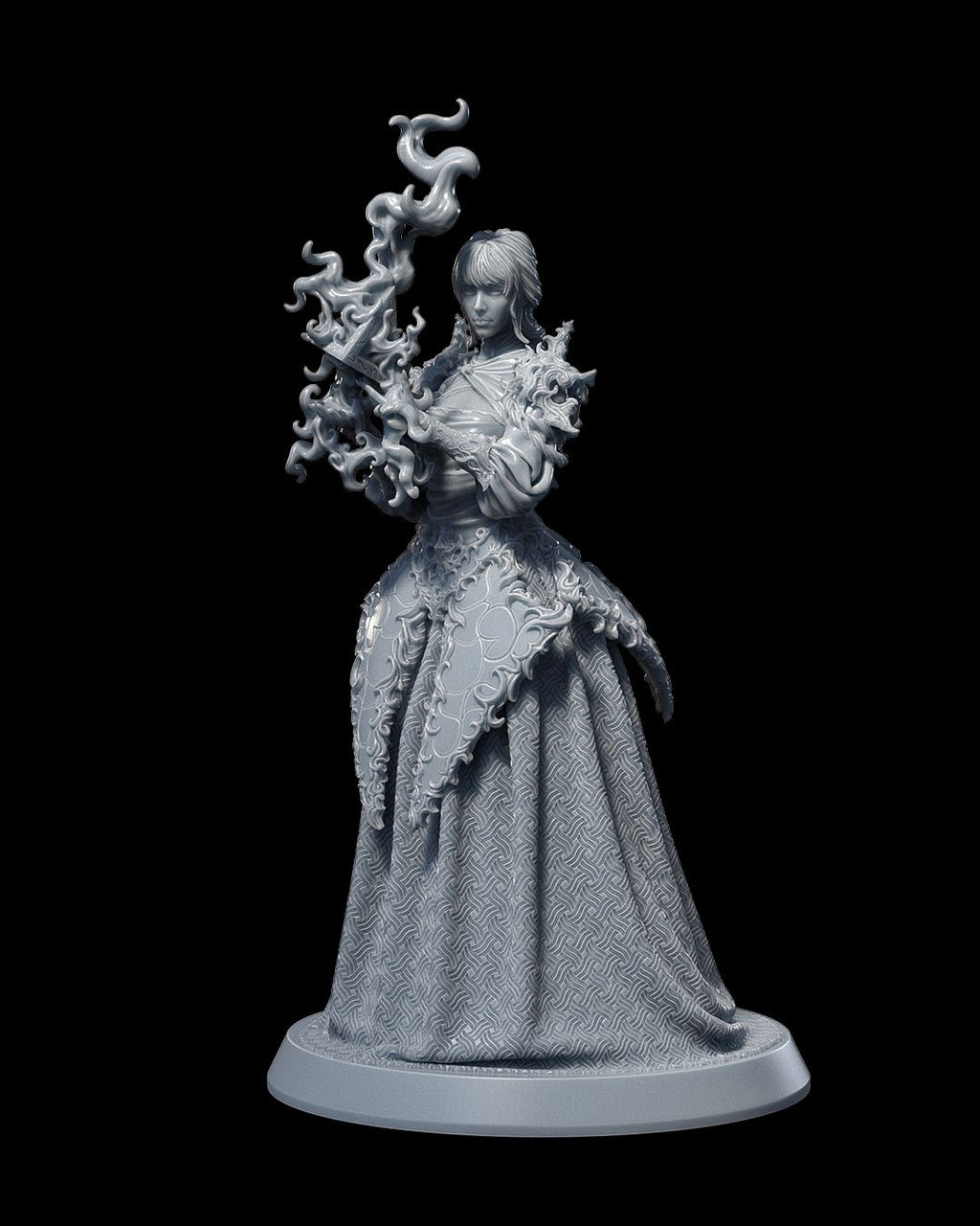 Lorena Jenn Action Figure in resina Kit 75 mm stampa 3D