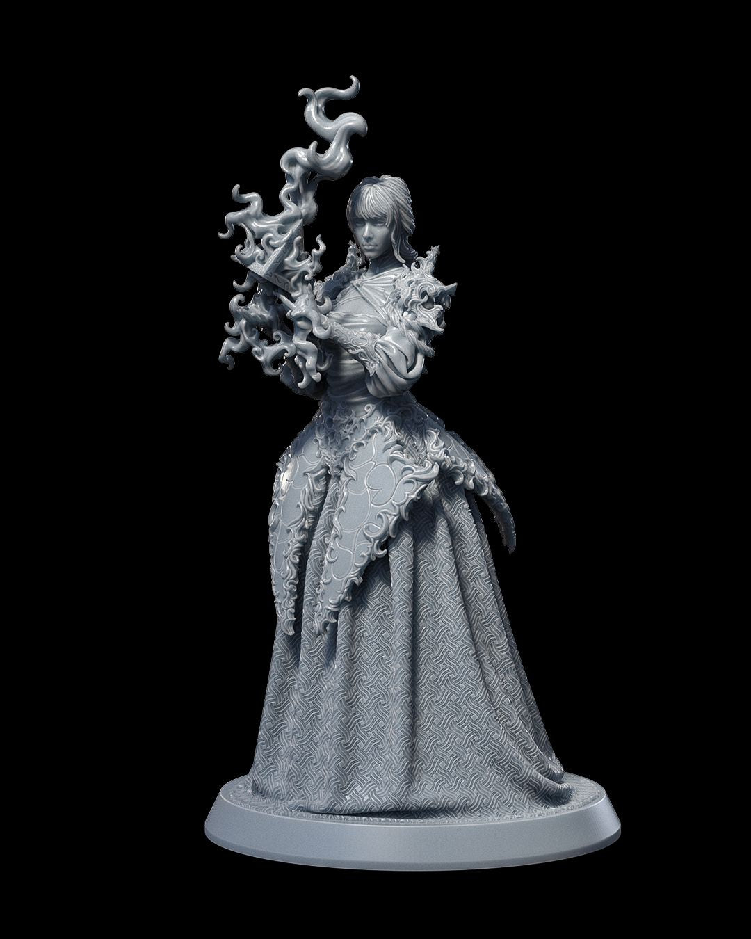 Lorena Jenn Action Figure in resina Kit 75 mm stampa 3D