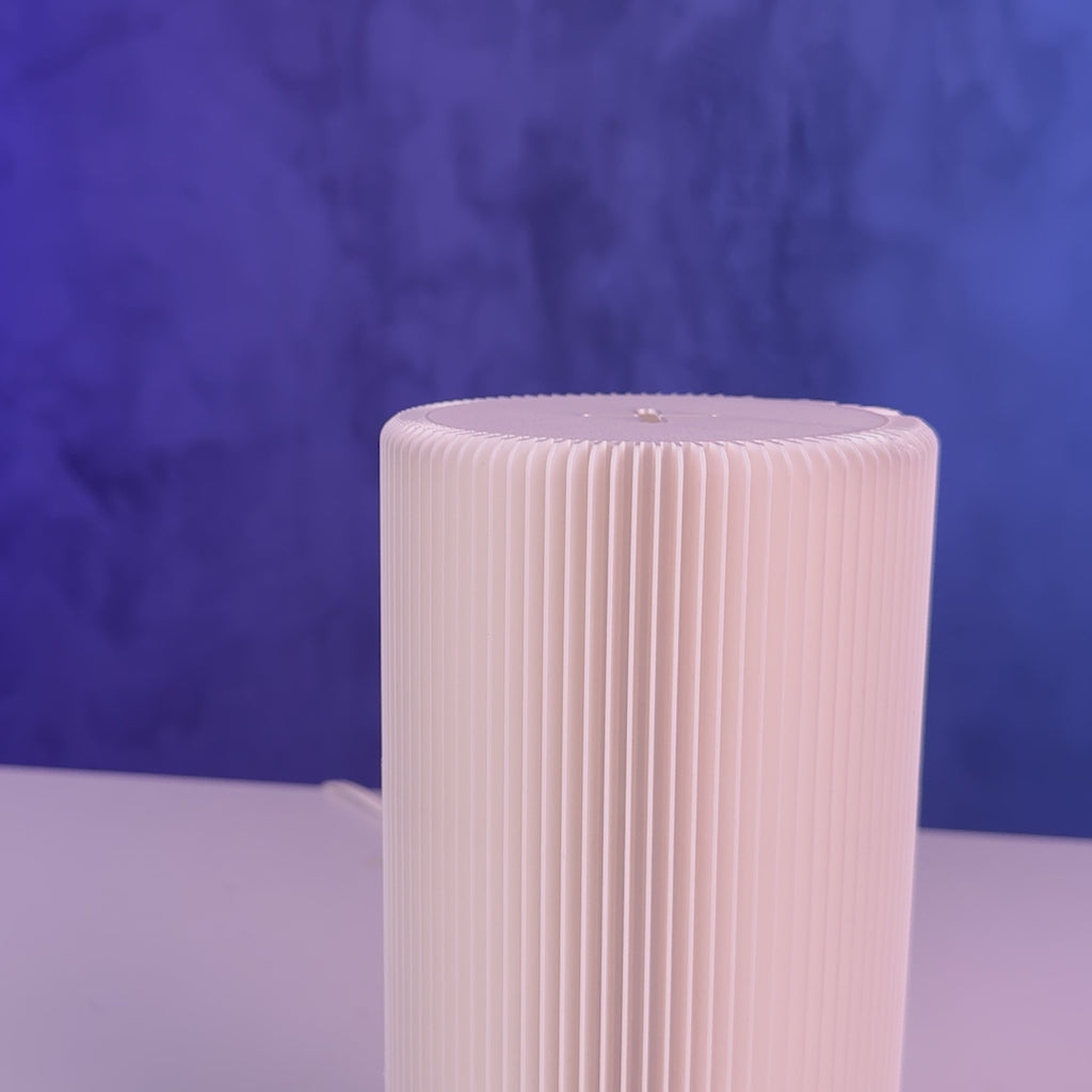 "Forma" Lumaline lampada da tavolo minimal colore bronzo, stampa 3D PLA - PETG