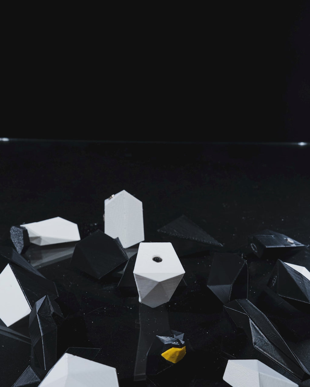 Low Poly Animals, Penguin Pinguino, puzzle 3D magnetico da montare stampa in 3D