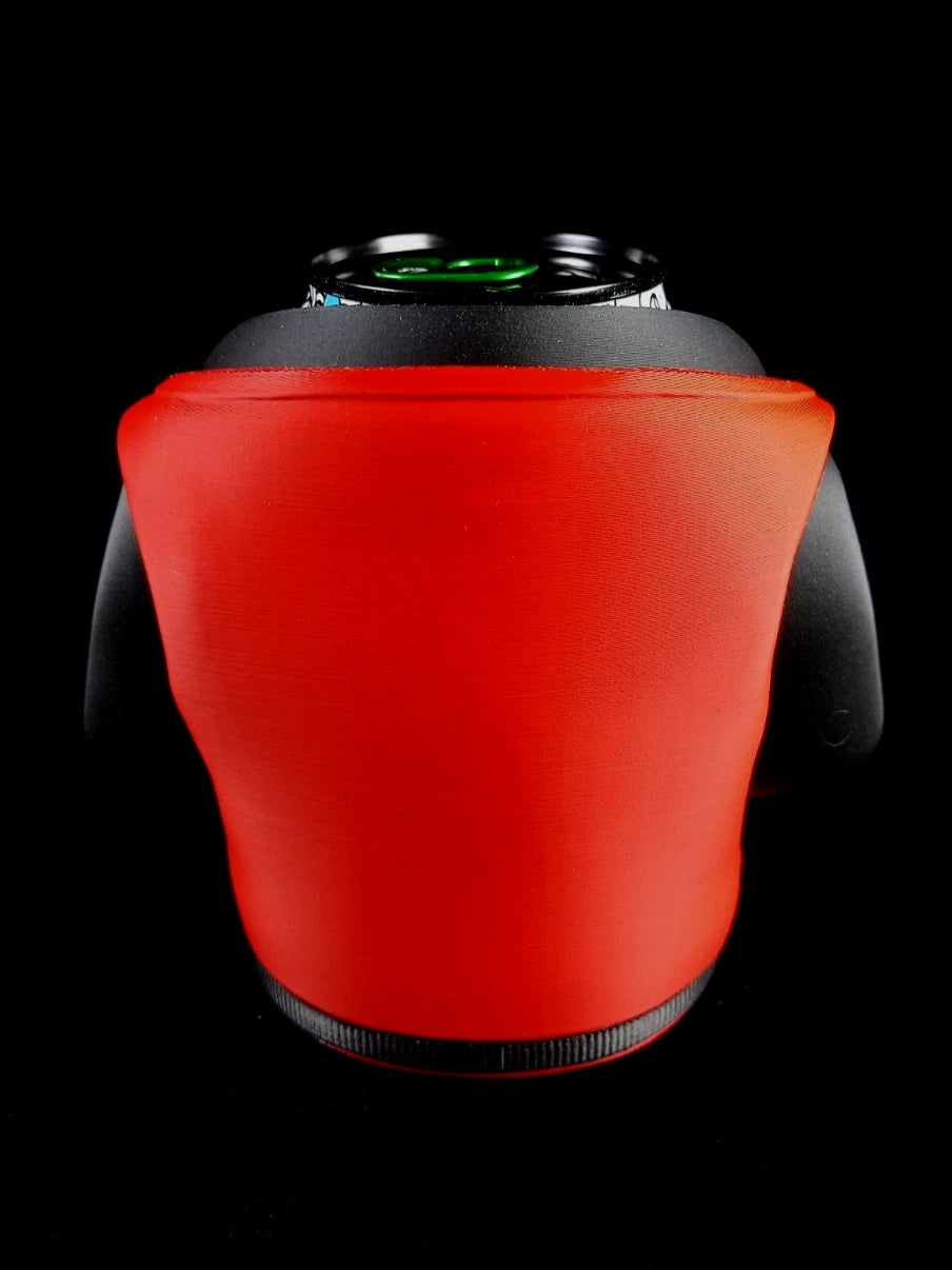 Giacca Universitaria rosso nera Porta lattine realizzata in PLA con la stampa 3D