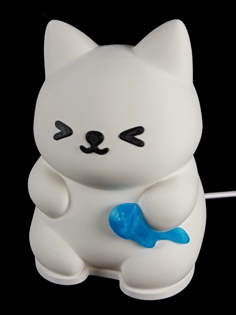 Meow Glow lampada da tavolo a forma di Gatto luminoso bianco luce led G9 220 v