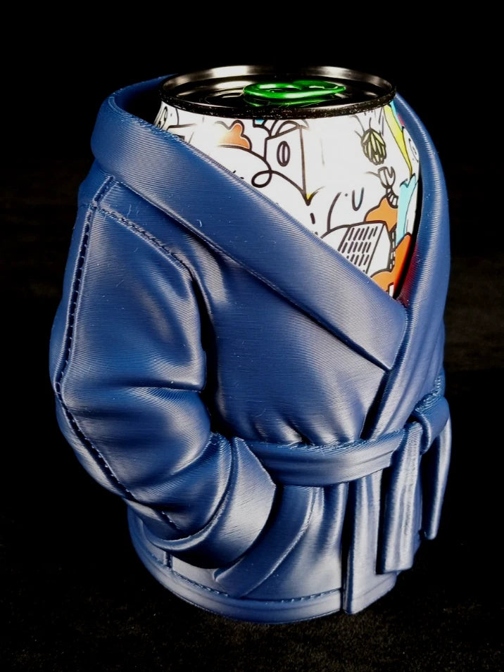 Accappatoio Blu Reale Porta lattine realizzato in PLA con la stampa 3D