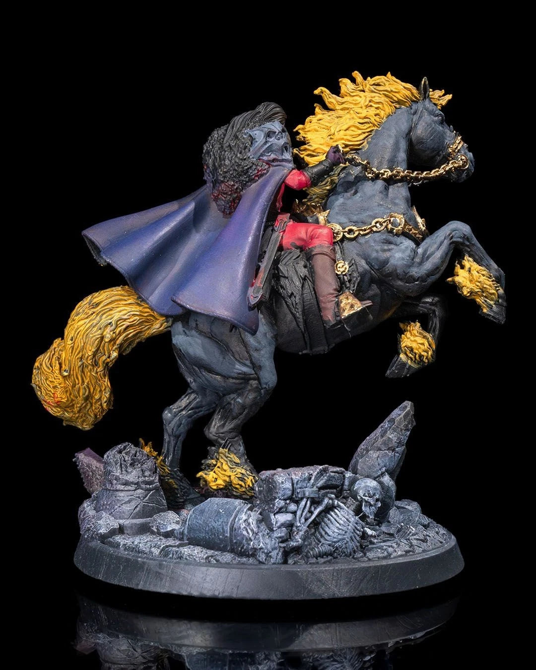 Serie Montblanc Escapade "Vyesant on Nightmare" Action Figure in resina Kit 75 mm stampa 3D