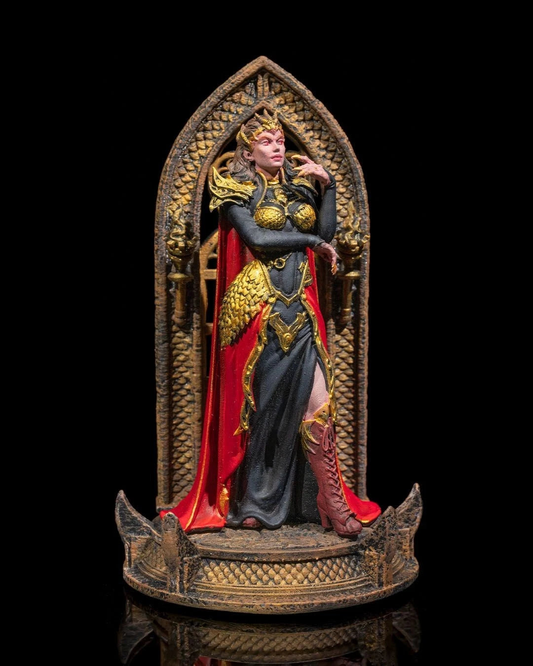 Montblanc Escapade "Lady Enya" V.1 Action Figure in resina Kit 75 mm stampa 3D