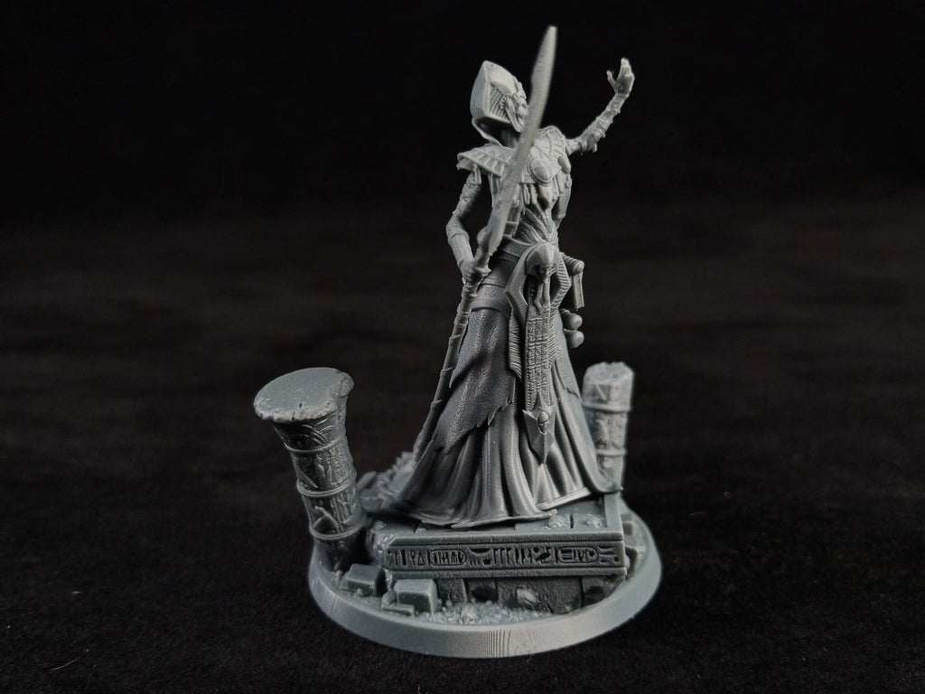 Sands of Time  "Pharaon Lich"  Action Figure in resina Kit 32 mm stampa 3D