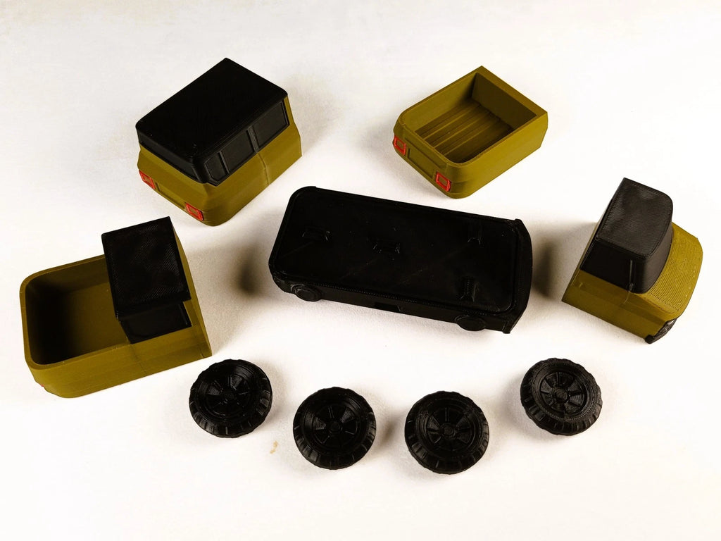 Snap Car Auto Giocattolo 3 in 1 a costruzione magnetica stampa 3d PLA