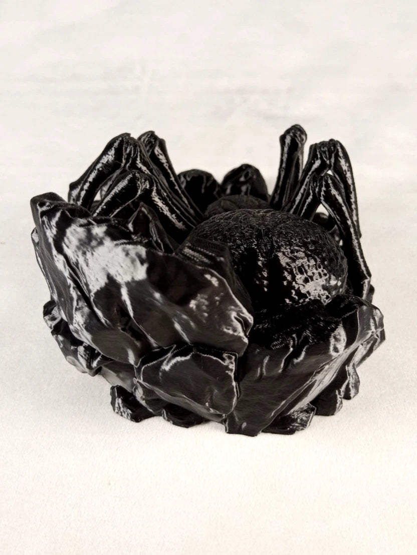 The Webspinner, Dice Tower Torre lancia dadi stampa 3D PLA seta Nero