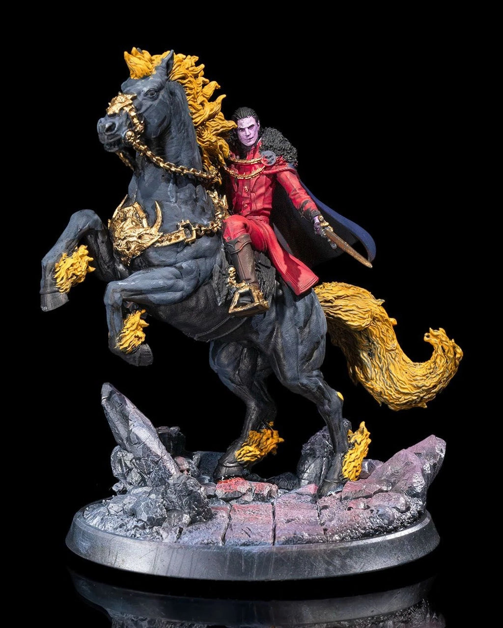 Serie Montblanc Escapade "Vyesant on Nightmare" Action Figure in resina Kit 75 mm stampa 3D