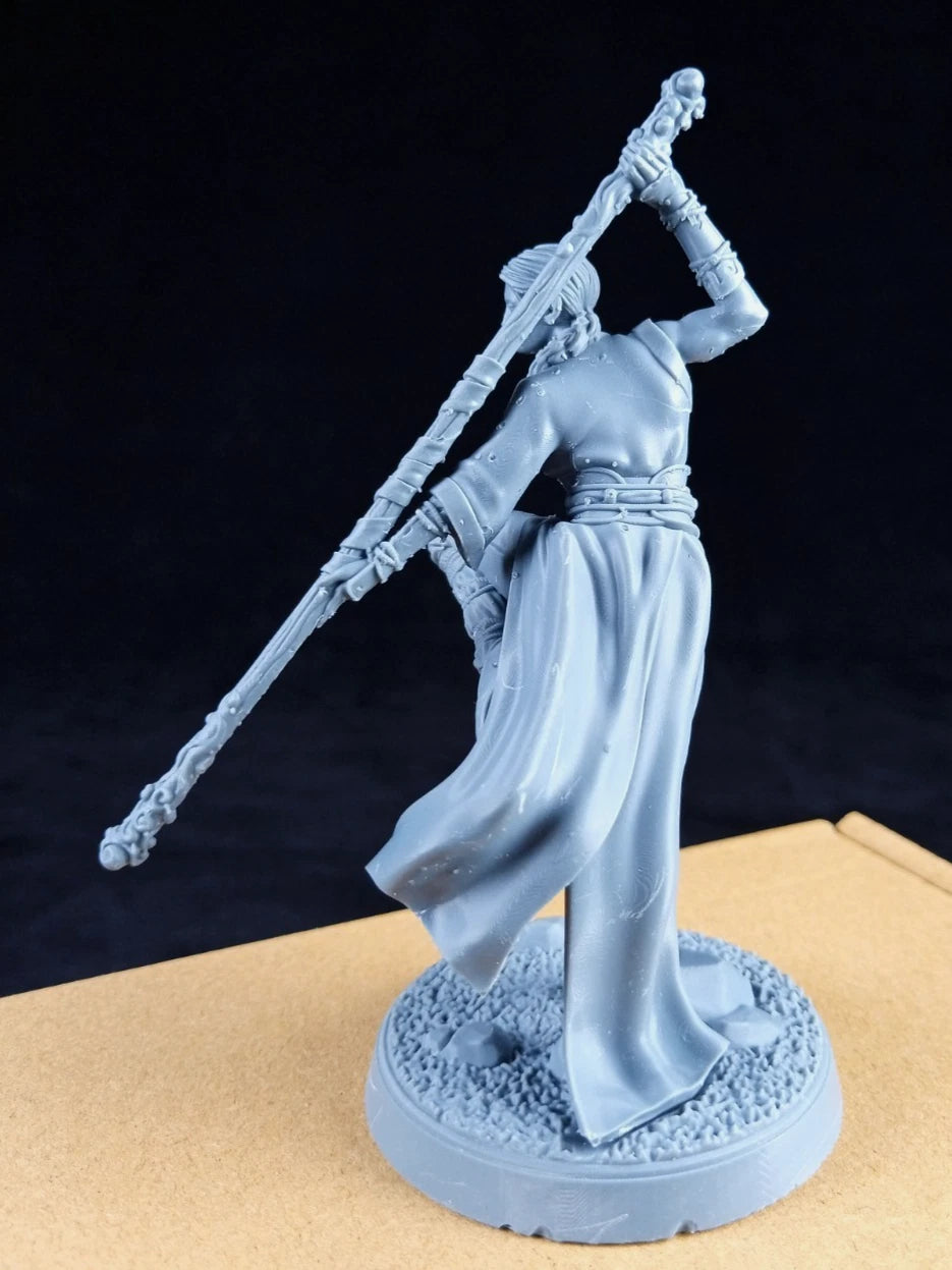 Ayumi, The Enlightened Guide - Hero, Action Figure in resina Kit 75 mm stampa 3D