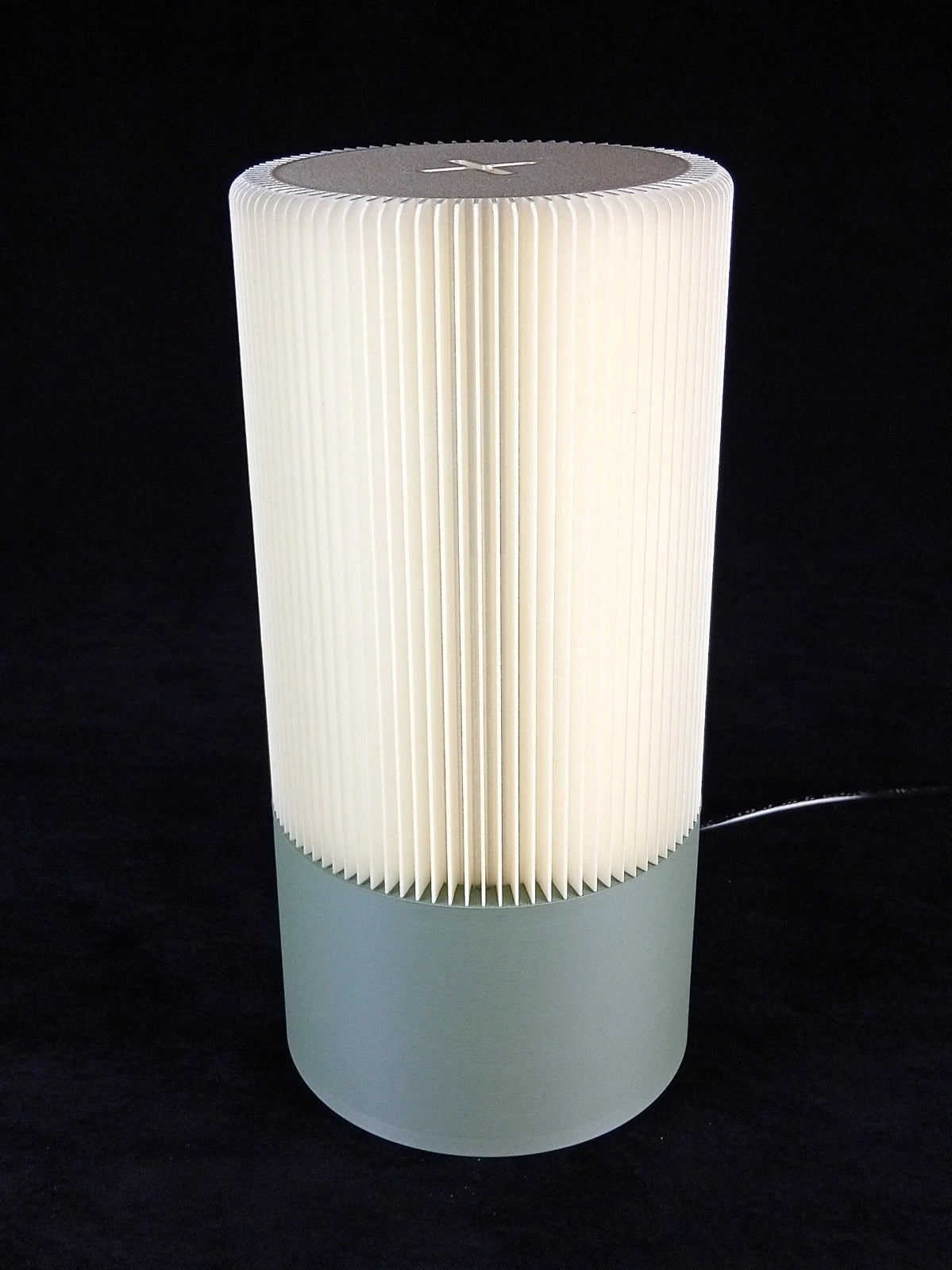 "Forma" Lumaline lampada da tavolo minimal colore grigio, stampa 3D PLA - PETG