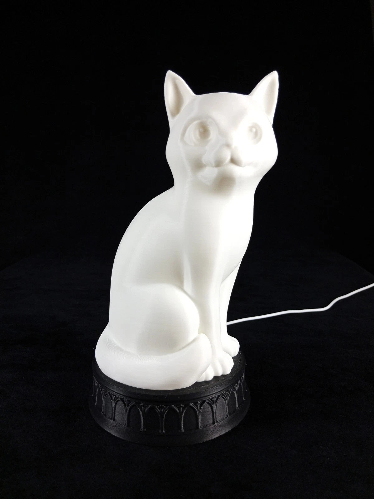 X Ray Cat lampada da tavolo a forma di Gatto "ai raggi X quando acceso", stampa 3D PLA