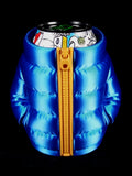 Giacca imbottita blu - Porta lattine realizzato in PLA con la stampa 3D a colori
