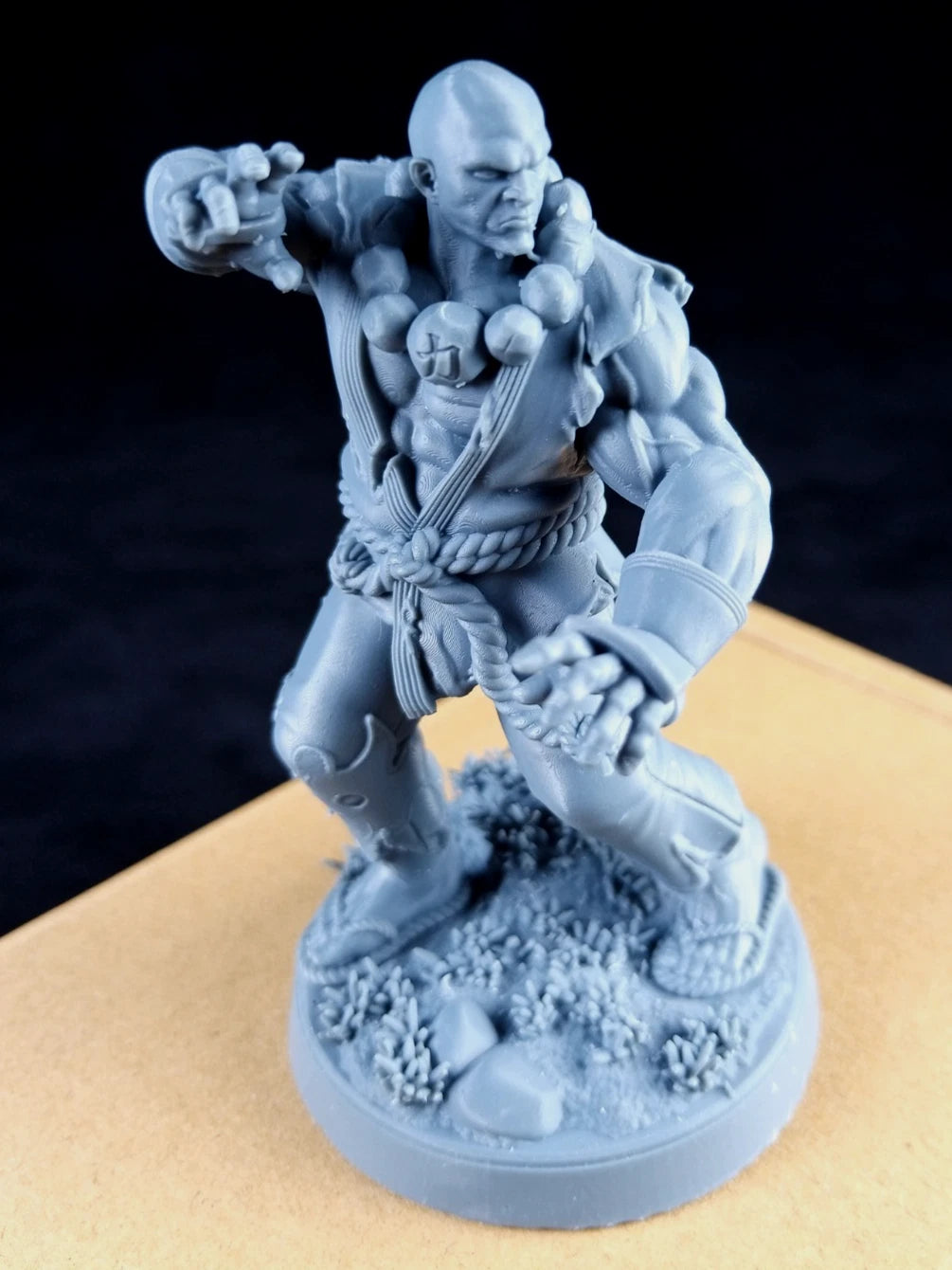 Daiki, The Silent Sage - Hero,  Action Figure in resina Kit 75 mm stampa 3D