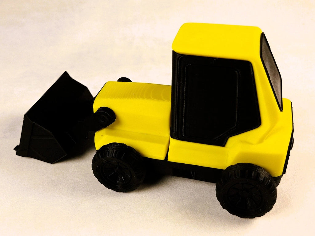 Snap Tractor Trattore Giocattolo a costruzione magnetica stampa 3d PLA