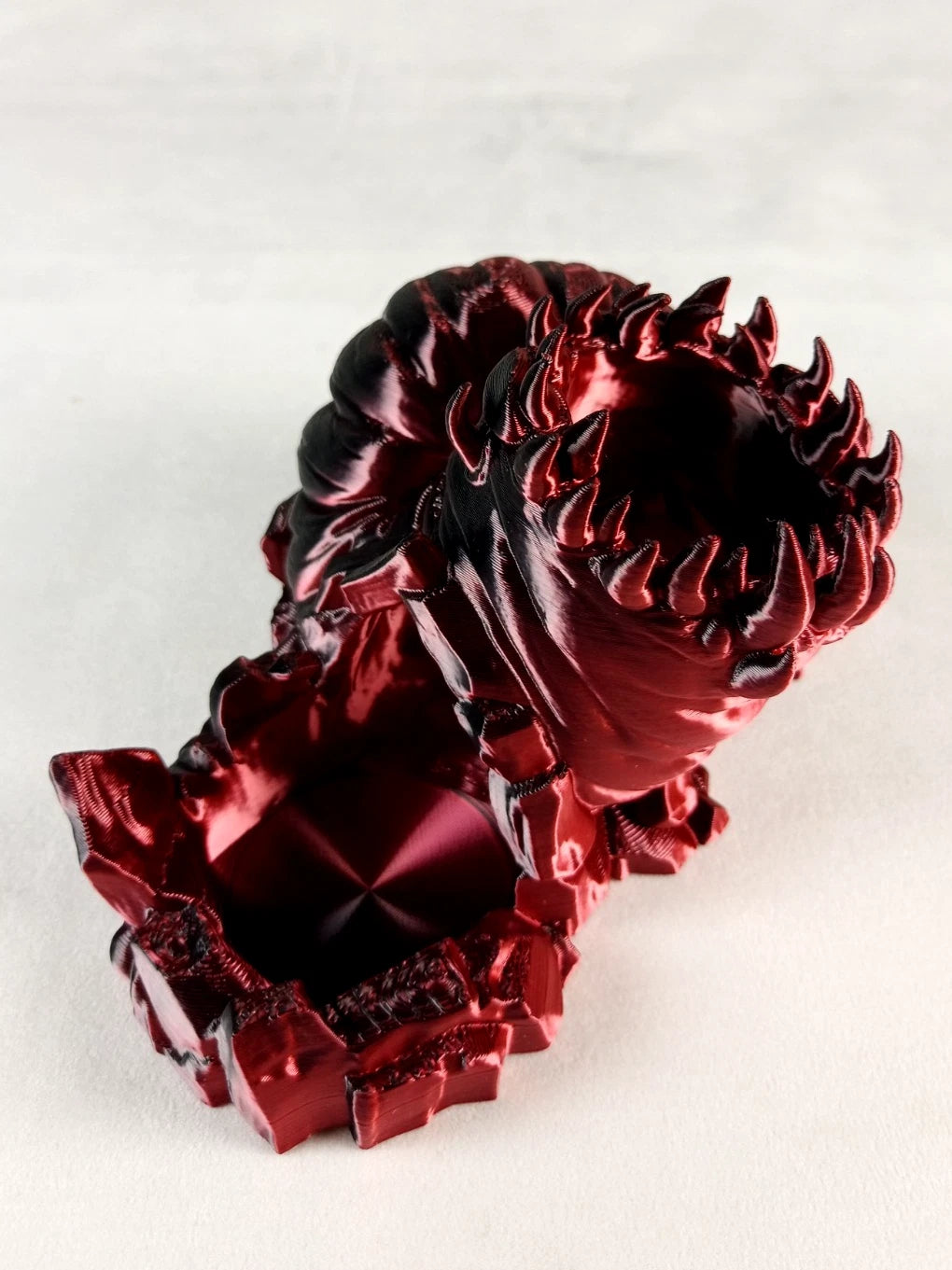 Dunestalker, Dice Tower Torre lancia dadi stampa 3D PLA seta bicolor Rosso/Nero