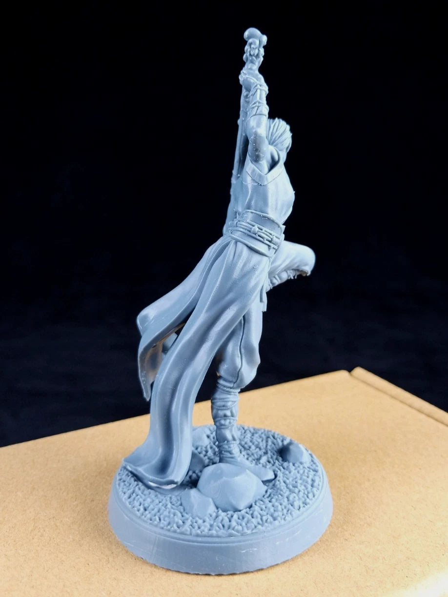 Ayumi, The Enlightened Guide - Hero, Action Figure in resina Kit 75 mm stampa 3D