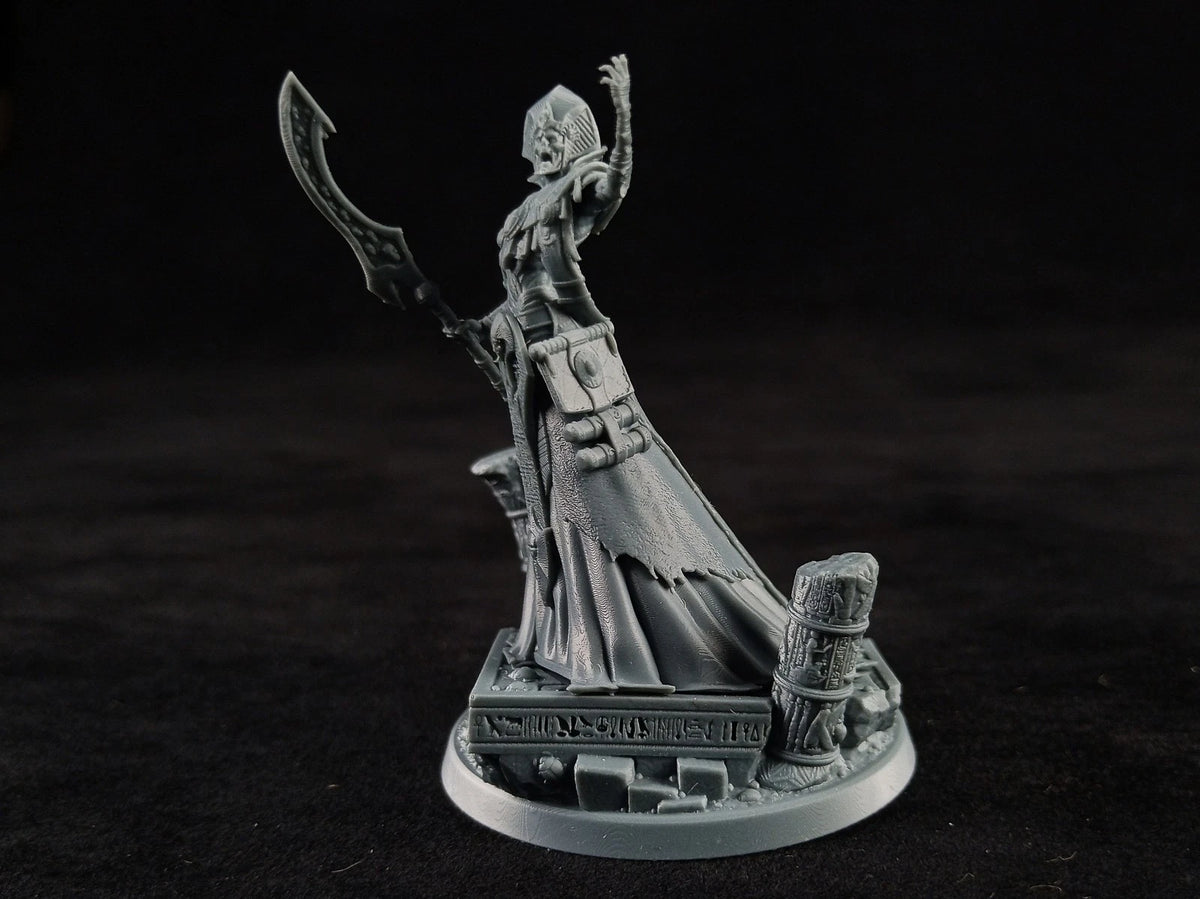 Sands of Time  "Pharaon Lich"  Action Figure in resina Kit 32 mm stampa 3D