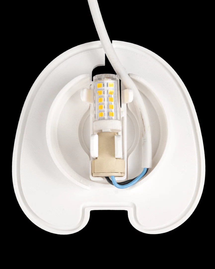 Meow Glow lampada da tavolo a forma di Gatto luminoso bianco luce led G9 220 v