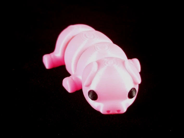 6 piccoli animali domestici articolati action figure realizzate in stampa 3D