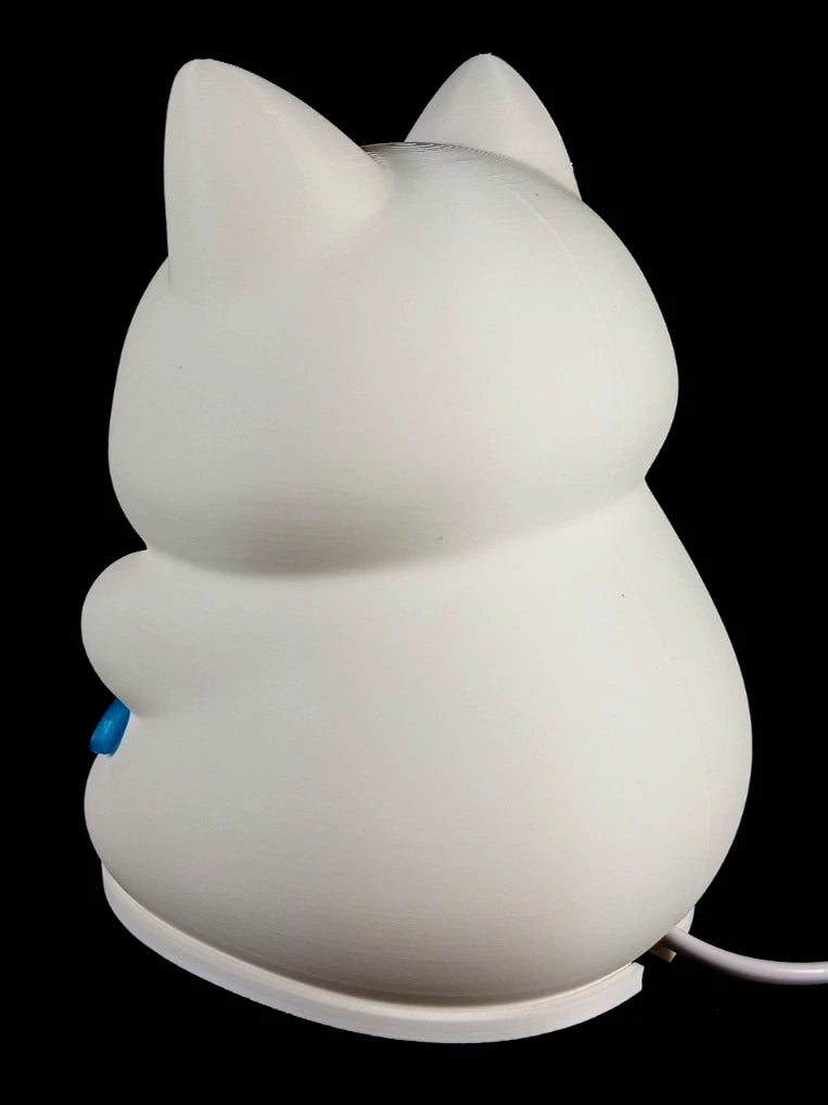 Meow Glow lampada da tavolo a forma di Gatto luminoso bianco luce led G9 220 v