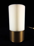 "Forma" Lumaline lampada da tavolo minimal colore bronzo, stampa 3D PLA - PETG
