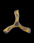 Draconic Boomerang strumento da lancio gioco da esterno stampa 3D in PLA colori