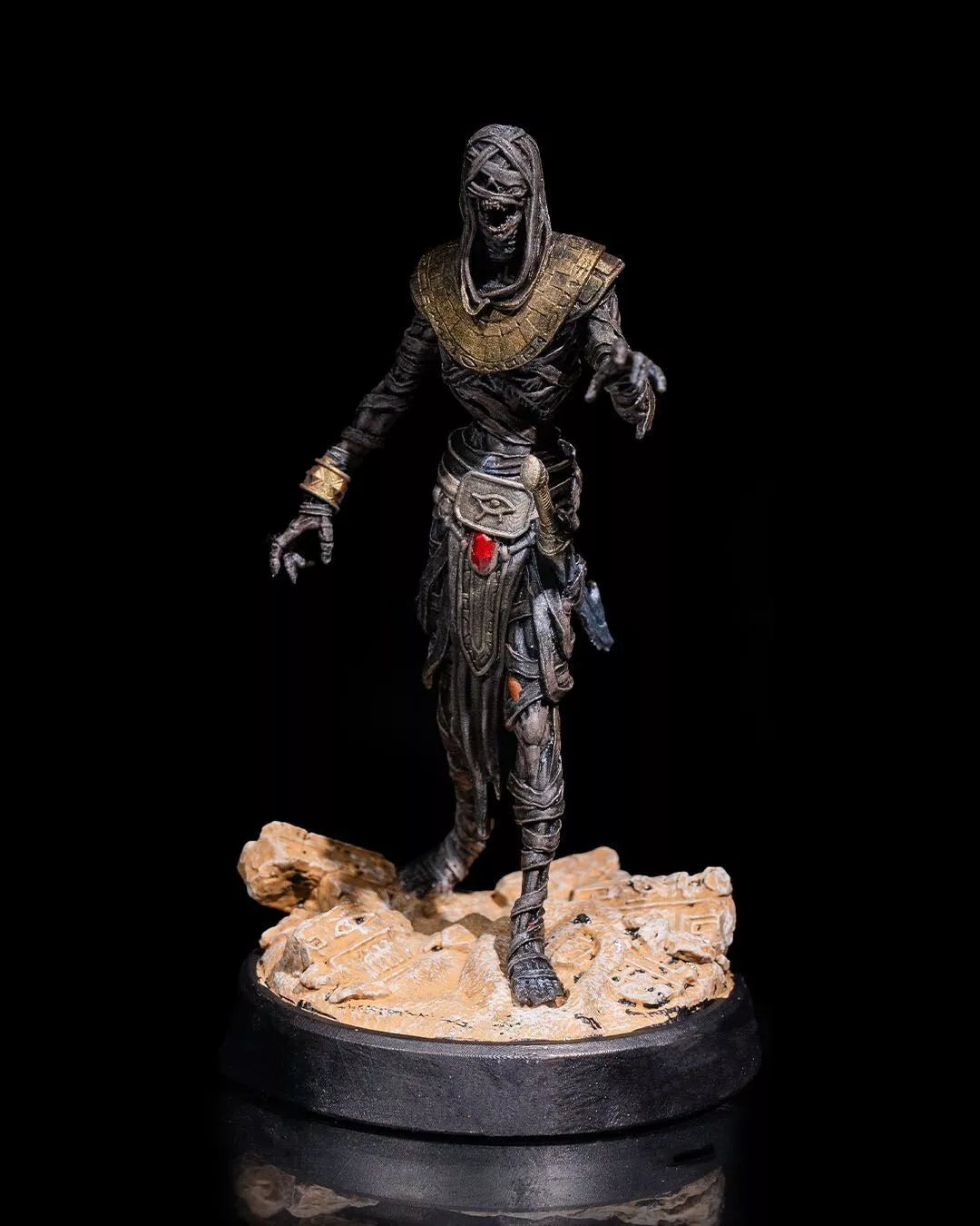 Serie Sands of Time "Mummy 1" Action Figure in resina Kit 75 mm stampa 3D resina
