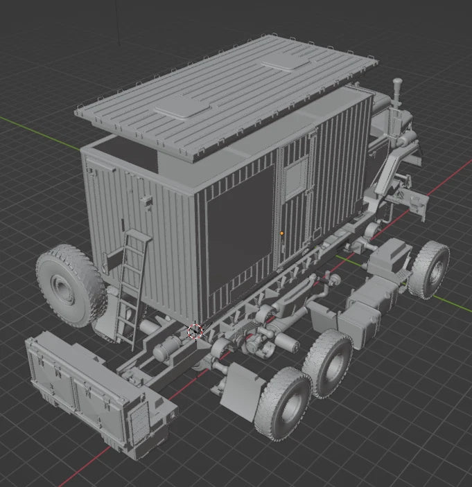 IVECO MAGIRUS 330.30 ANW Overland Kit in resina scala 1:43