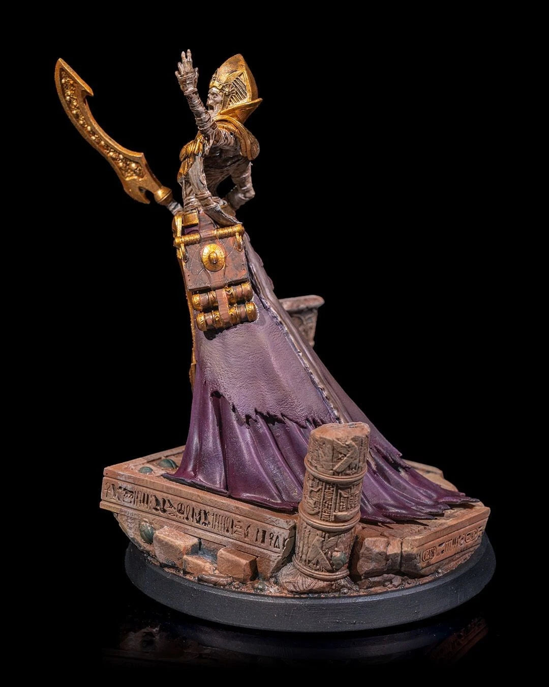 Serie Sands of Time "Pharaon Lich" Action Figure in resina Kit 75 mm stampa 3D resina