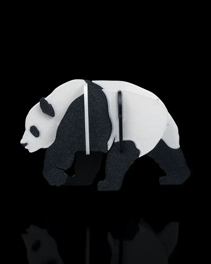Panda kit card di montaggio, puzzle 3D a pannelli stampa 3D a colori PLA