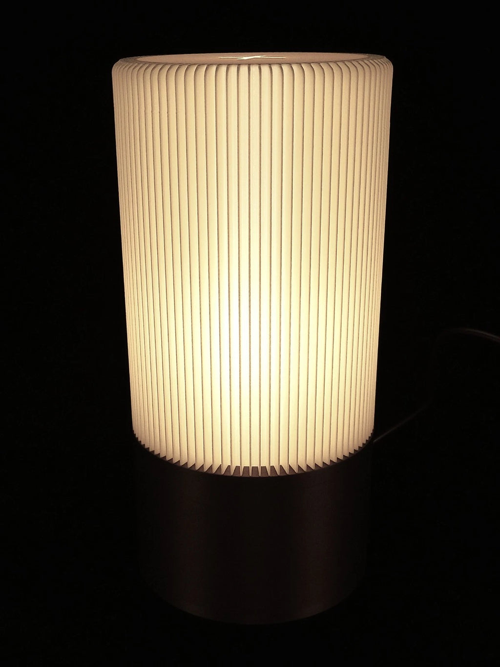 "Forma" Lumaline lampada da tavolo minimal colore bronzo, stampa 3D PLA - PETG