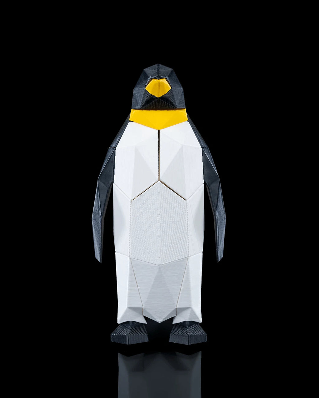 Low Poly Animals, Penguin Pinguino, puzzle 3D magnetico da montare stampa in 3D