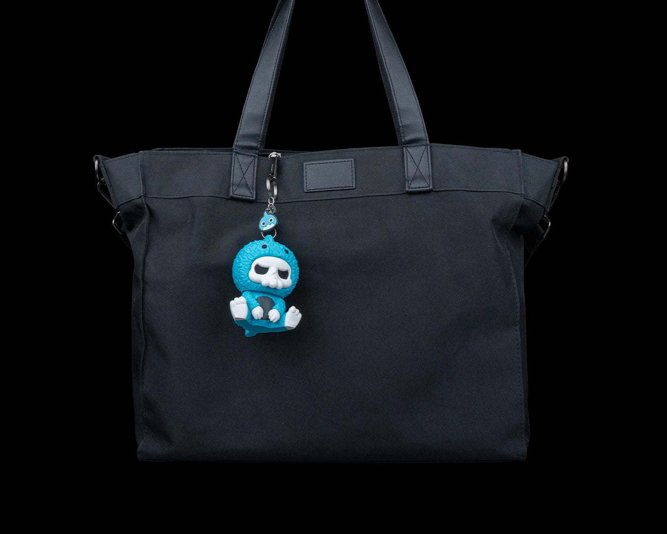 Skubbies "Chompy" portachiavi e personaggio da collezione Stampa 3D a colori con catena e anello con moschettone a molla