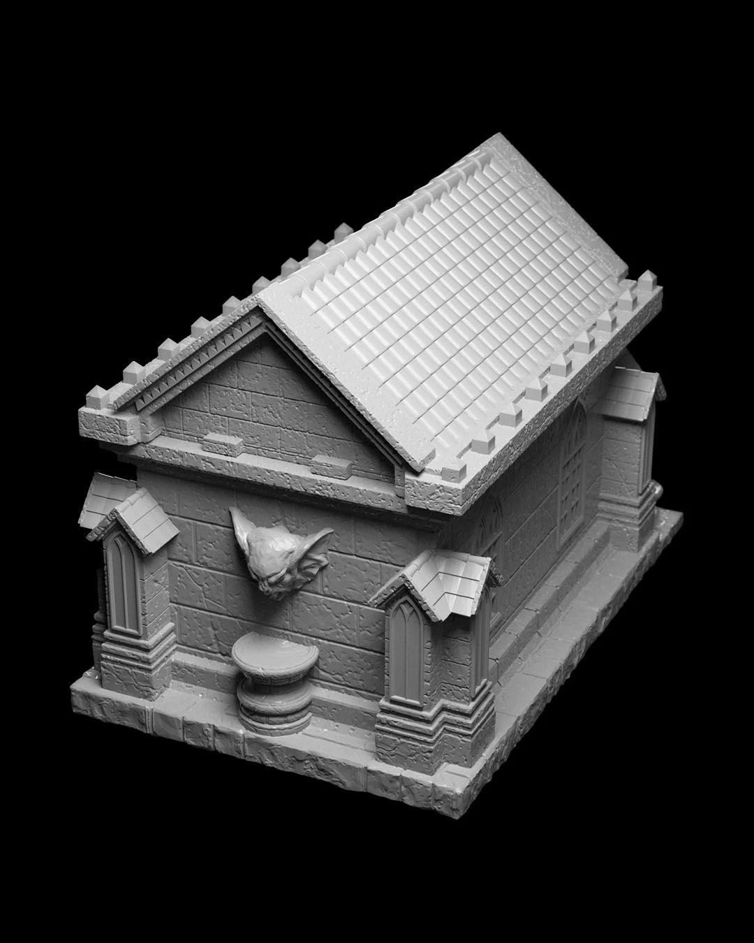 Serie Montblanc Escapade "Props" 20 pz. oggetti di scena in resina Kit 75 mm stampati in 3D