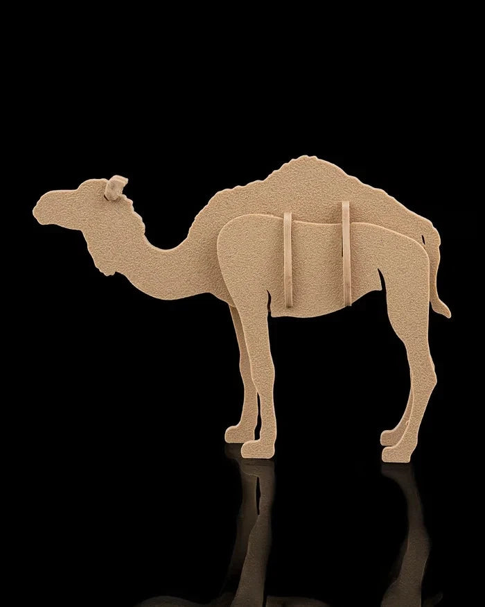 Dromedario kit di montaggio, puzzle a pannelli stampa 3D a colori
