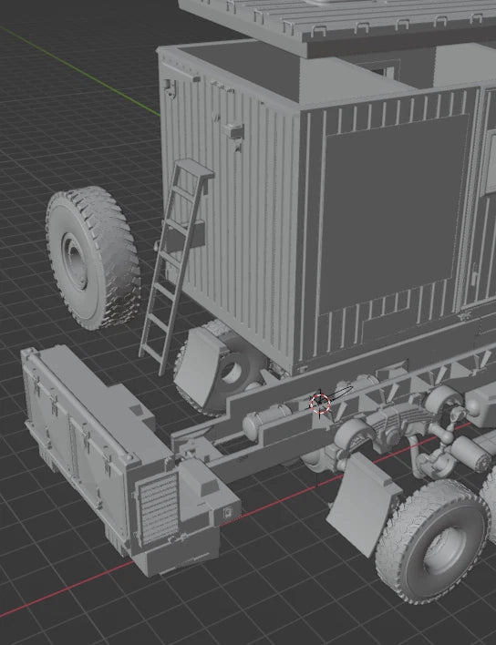 IVECO MAGIRUS 330.30 ANW Overland Kit in resina scala 1:43