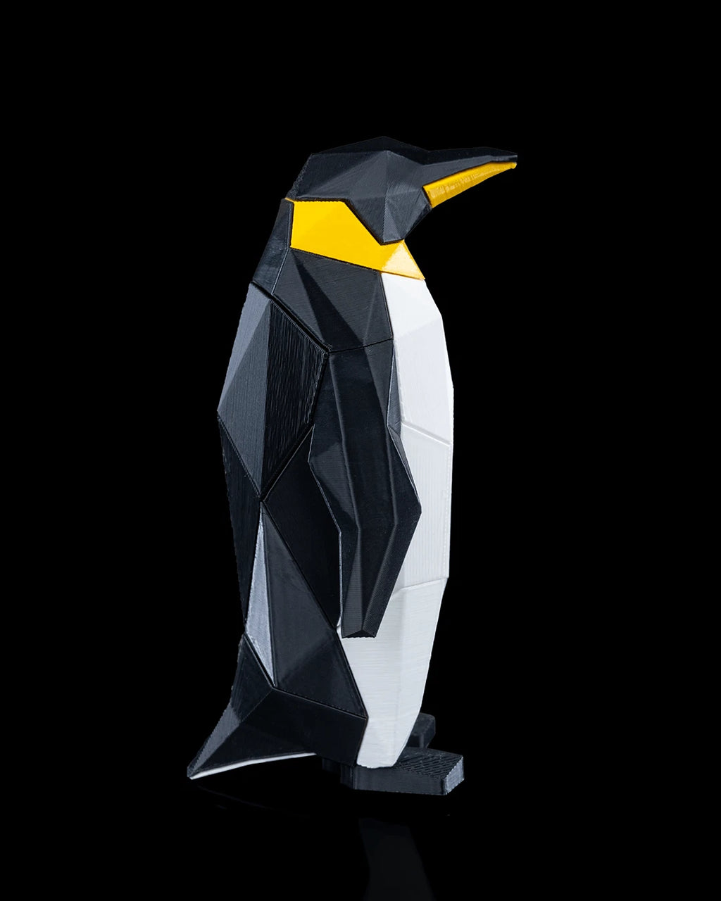 Low Poly Animals, Penguin Pinguino, puzzle 3D magnetico da montare stampa in 3D