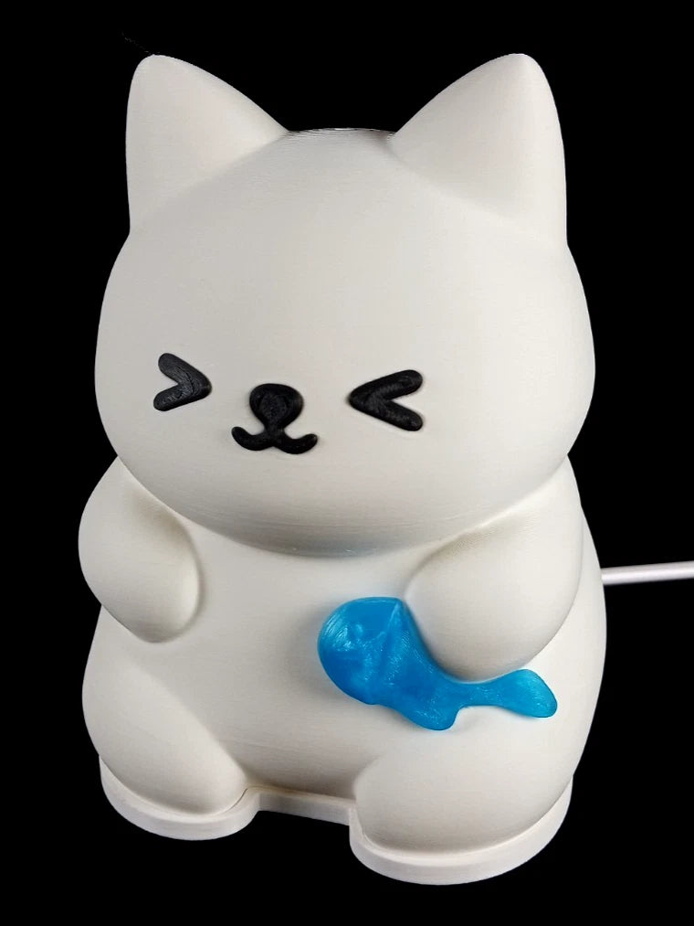 Meow Glow lampada da tavolo a forma di Gatto luminoso bianco luce led G9 220 v