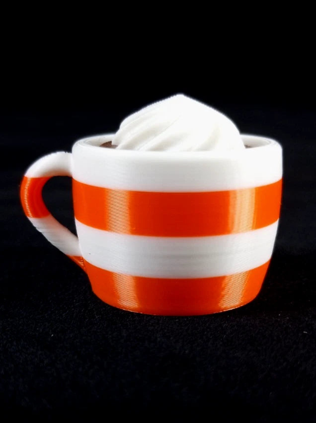 1 Hot Cocoa Mug Clicker Tazzina cliccabil antistress realizzata in stampa 3D