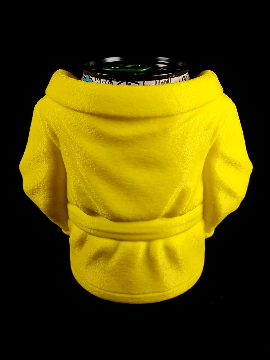 Accappatoio giallo Porta lattine realizzato in PLA con la stampa 3D