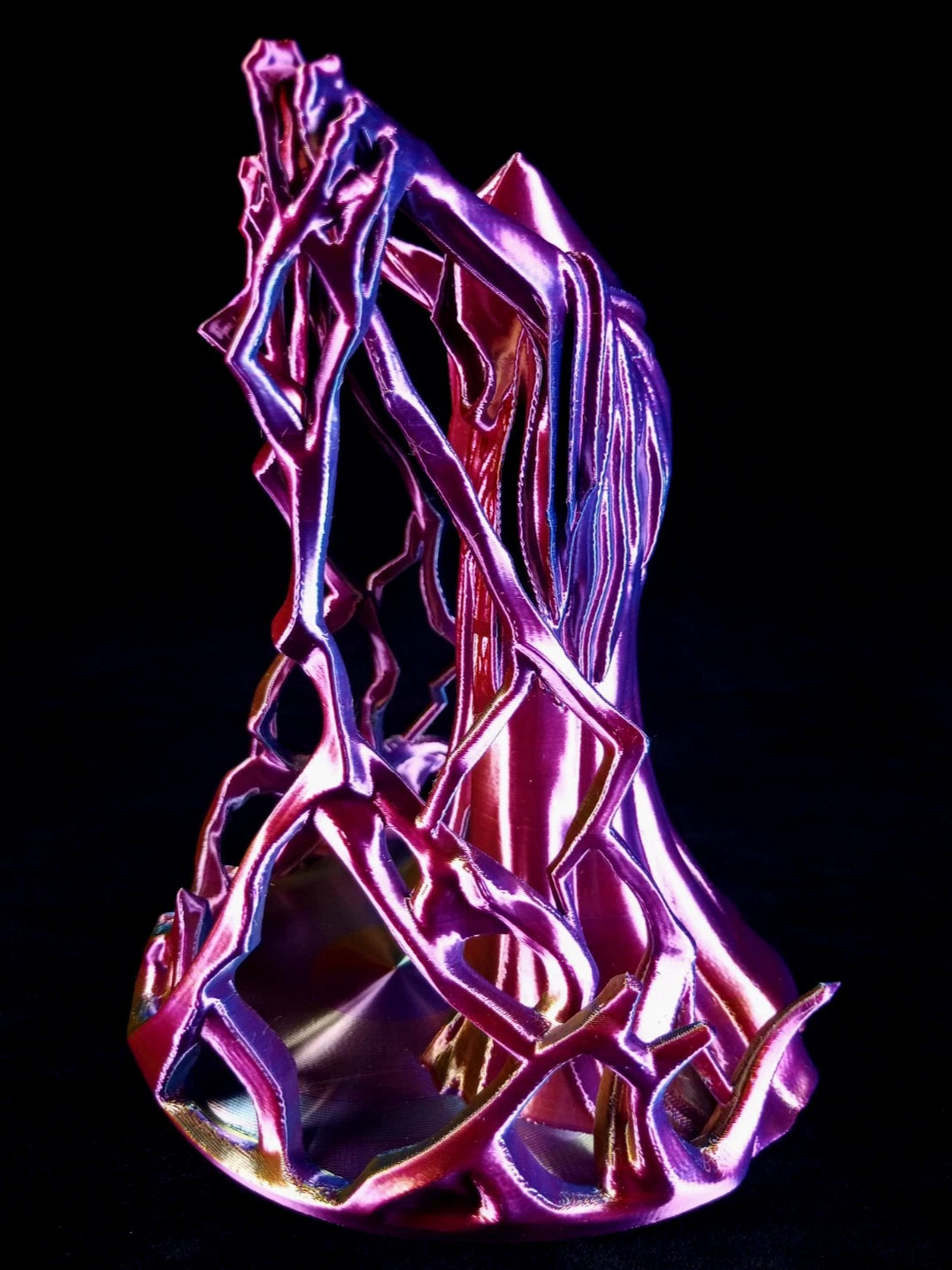 "Behold the Wizard" Dice Tower Torre lanciadadi stampa 3D PLA seta tricolor