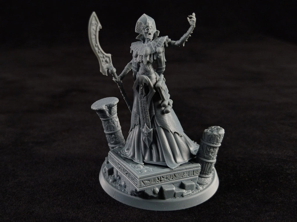Sands of Time  "Pharaon Lich"  Action Figure in resina Kit 32 mm stampa 3D