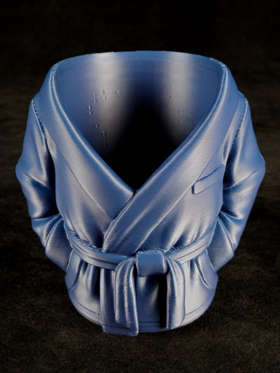 Accappatoio Blu Reale Porta lattine realizzato in PLA con la stampa 3D