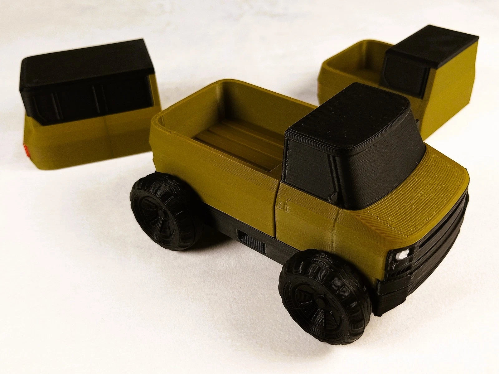 Snap Car Auto Giocattolo 3 in 1 a costruzione magnetica stampa 3d PLA