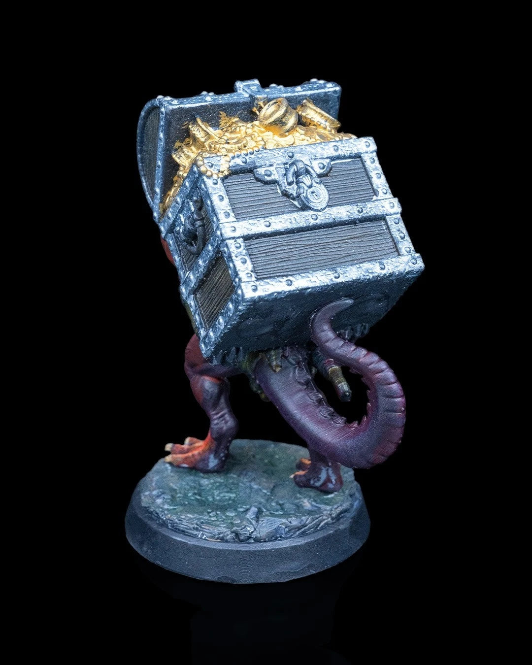 Dragonfolk Carrier Action Figure in resina Kit 75 mm stampa 3D