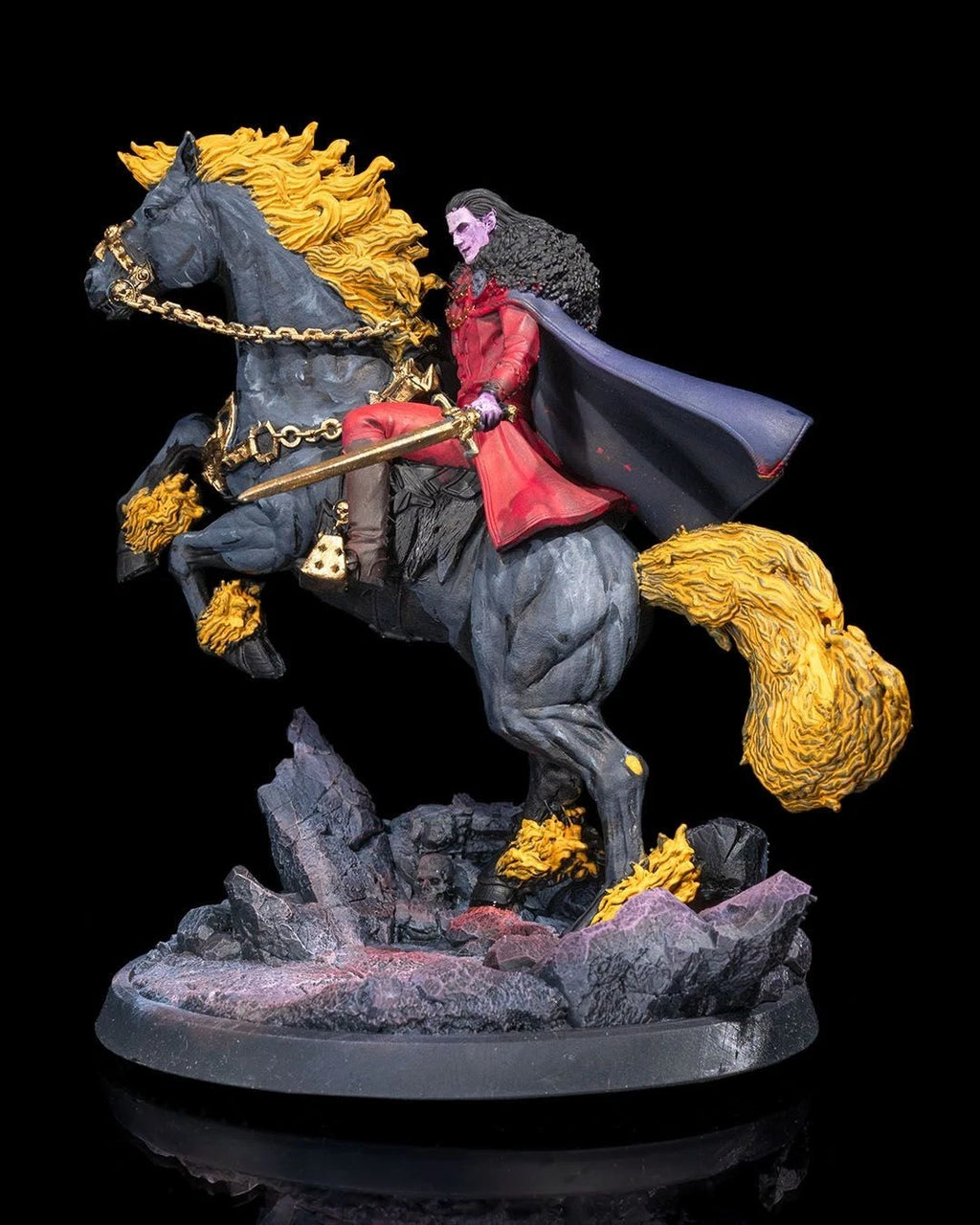 Serie Montblanc Escapade "Vyesant on Nightmare" Action Figure in resina Kit 75 mm stampa 3D