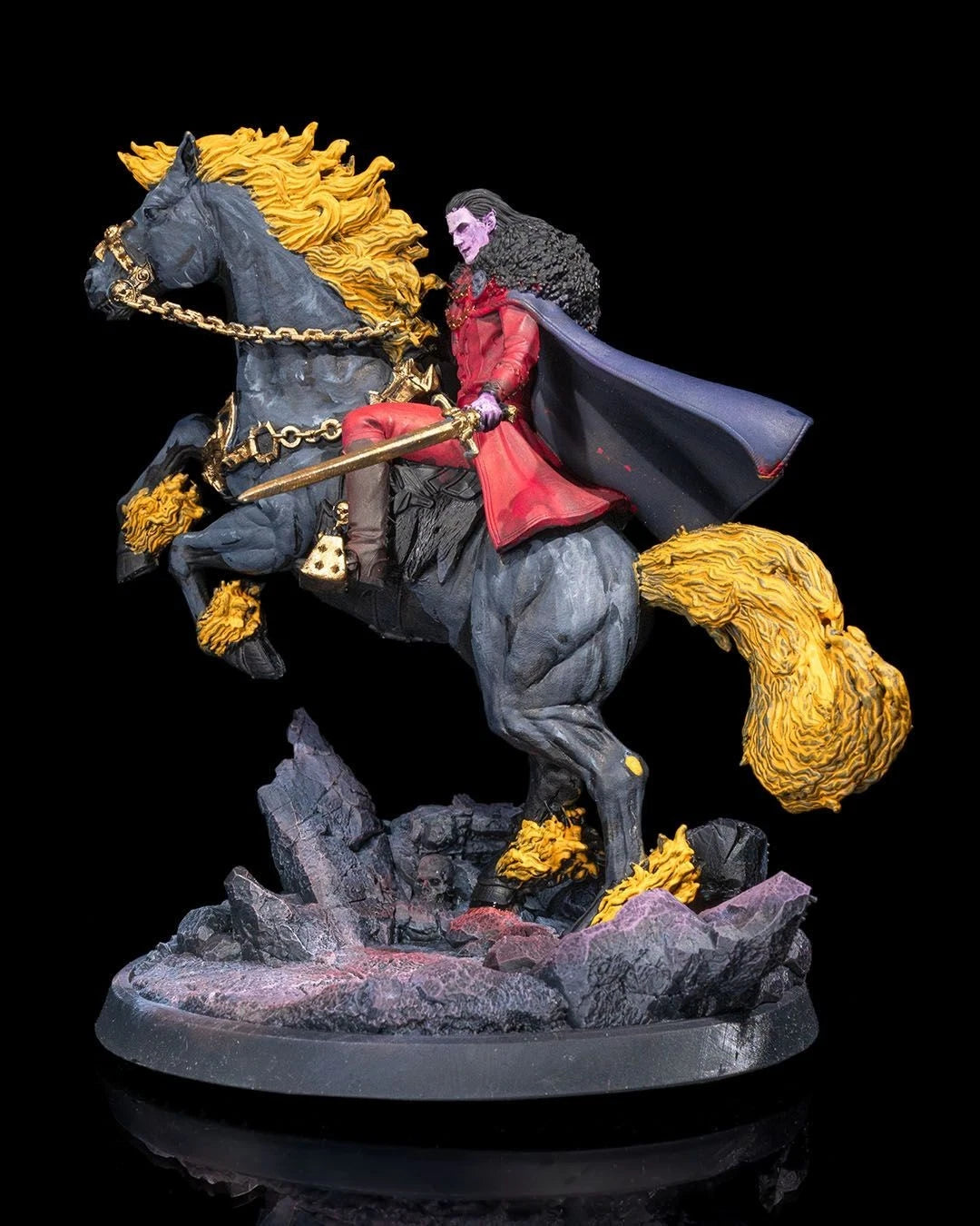 Serie Montblanc Escapade "Vyesant on Nightmare" Action Figure in resina Kit 75 mm stampa 3D