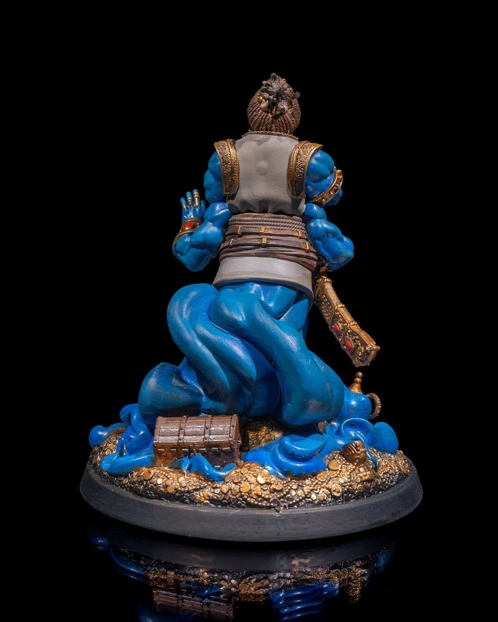 Serie Sands of Time "Genie" Action Figure in resina Kit 75 mm stampa 3D figurino resina