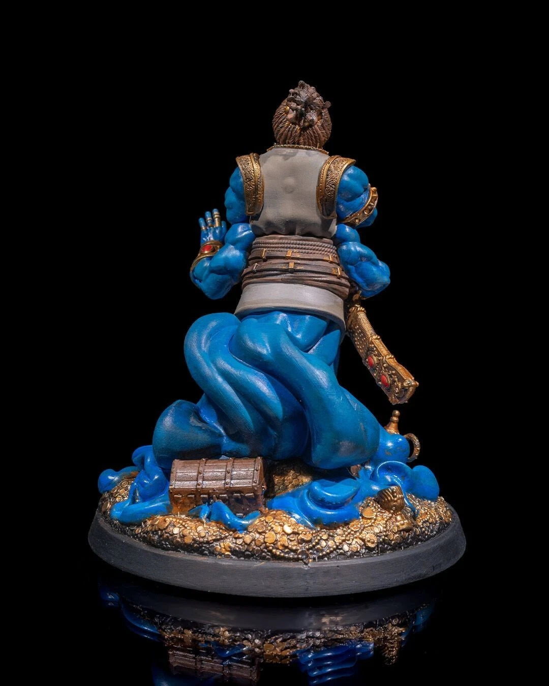 Serie Sands of Time "Genie" Action Figure in resina Kit 75 mm stampa 3D figurino resina